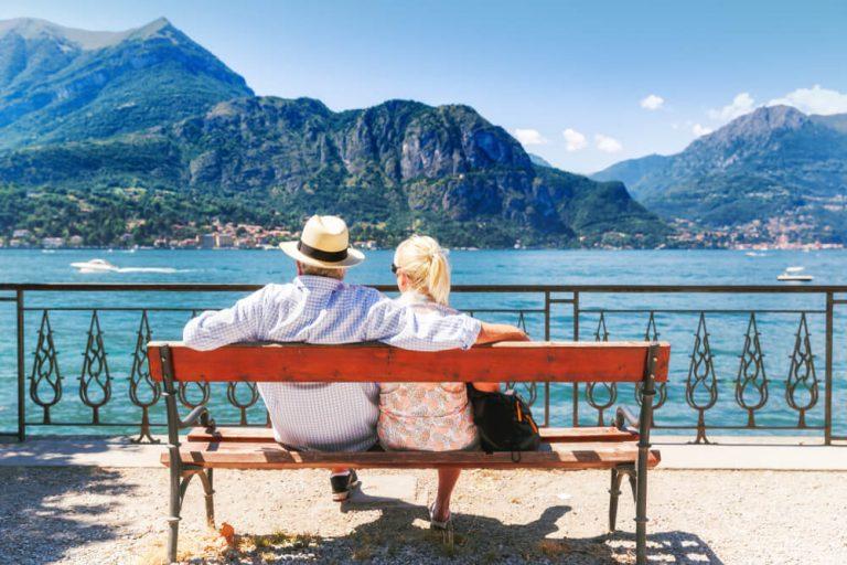 Lake Como, village Bellagio, Italy