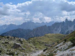 Tre cime מסלול