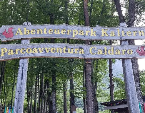פארק חבלים caldaro parco avventura